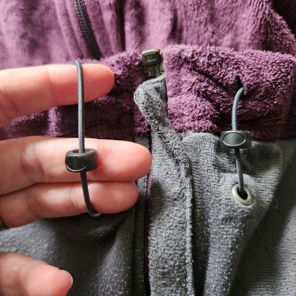 Columbia Interchange Fleece Jacket Women's Size Medium M Purple Zipper Pockets - Picture 10 of 12